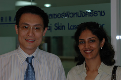 Dr. Rinky Kapoor with Dr. Arielle Kauvar, Clinical Associate Professor at New York University Medical Center