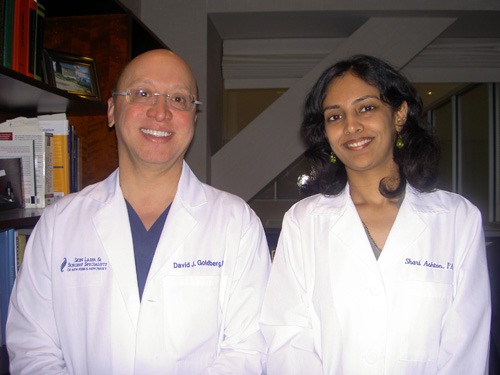Dr. Rinky Kapoor with Dr. David Goldberg